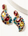 Image #2 - Boot Barn X Understated Leather Stone Paisley Earrings, Multi, hi-res