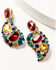 Image #2 - Boot Barn X Understated Leather Stone Paisley Earrings , Multi, hi-res