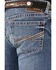 Image #4 - Ariat Men's M7 Livermore Warrack Medium Wash Slim Straight Stretch Jeans          , Medium Wash, hi-res