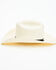 Resistol Men's 1000X Straw Western Hat, Natural, hi-res
