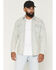 Image #1 - Levi's Men's Classic Western Denim Long Sleeve Pearl Snap Western Shirt, Light Wash, hi-res
