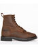 Image #2 - Cody James Men's 8" Waterproof Lace-Up Kiltie Work Boots - Square Toe, Brown, hi-res