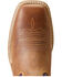 Ariat Women's Ridgeback Western Performance Boots - Broad Square Toe, Brown, hi-res