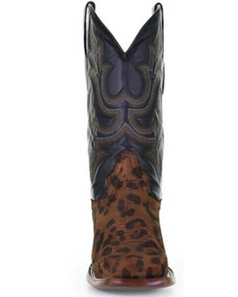 Image #3 - Corral Women's Embroidered Western Boots - Broad Square Toe, Black, hi-res