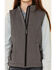 Image #3 - Roper Girls' Tech Fleece Zip-Front Softshell Vest, , hi-res