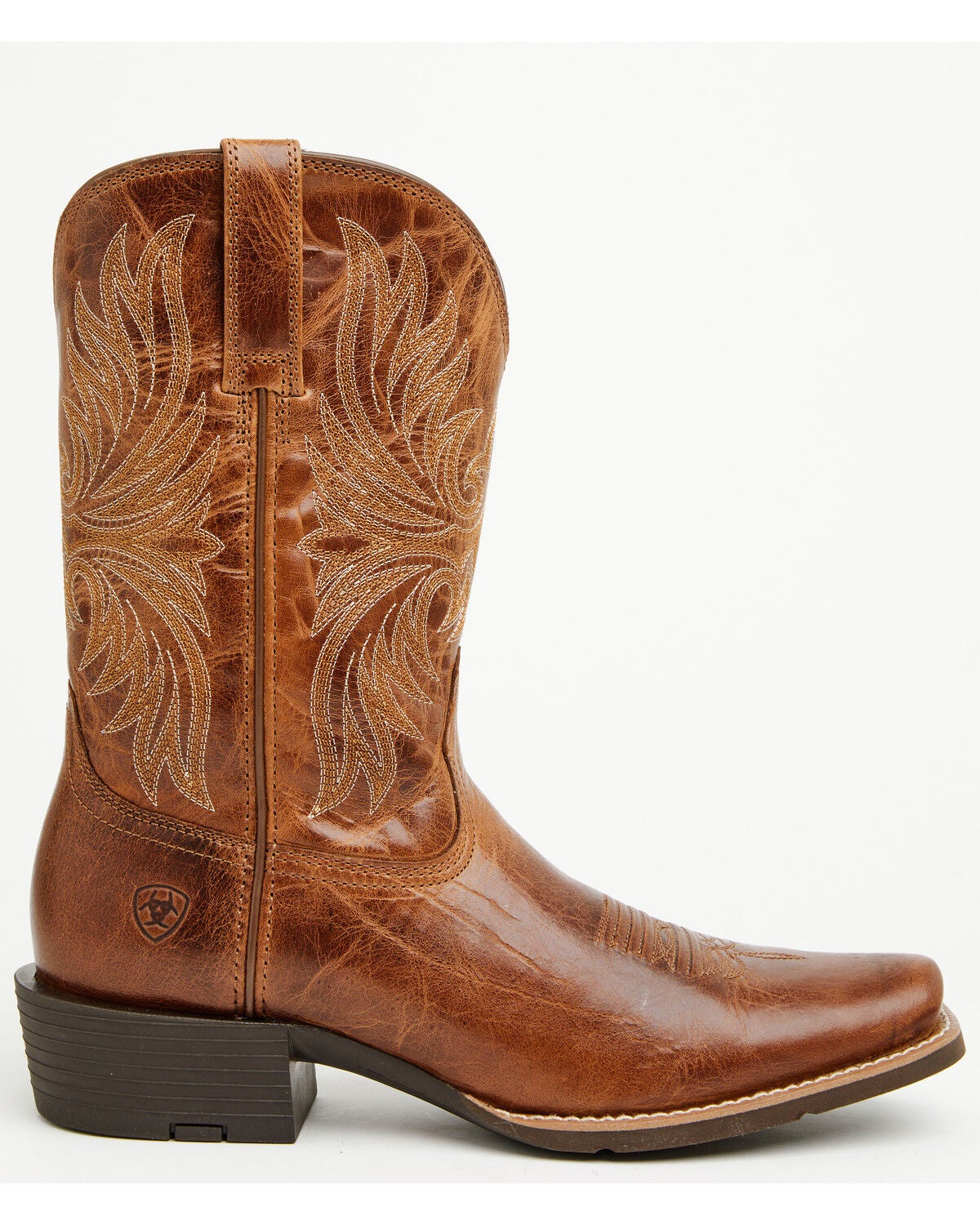 Image #2 - Ariat Men's Sport Performance Western Boots - Square Toe, Tan, hi-res