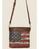 Shyanne Women's American Flag Crossbody Bag, Red/white/blue, hi-res