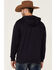 Cowboy Hardware Men's Navy Breed Graphic Hooded Sweatshirt , Navy, hi-res