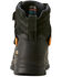 Image #3 - Ariat Men's 6" Treadfast Temper Work Boots - Steel Toe, Black, hi-res