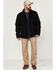 Image #3 - Hawx Men's Pro Insulated Zip-Front Work Car Jacket, Black, hi-res