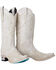 Image #1 - Lane Women's Destiny Western Boots - Snip Toe, White, hi-res