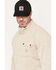 Image #2 - Carhartt Men's Wayland 1/4 Zip Sweater, Oatmeal, hi-res