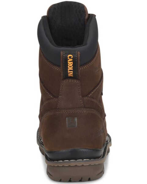 Image #5 - Carolina Men's 8" Dormite Insulated Waterproof Work Boots - Composite Toe , Dark Brown, hi-res