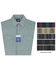 Image #1 - Wrangler Men's Assorted Plaid Short Sleeve Western Shirts, Stripe, hi-res