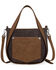 Image #2 - Wrangler Women's Two Tone Mini Tote Crossbody, Coffee, hi-res