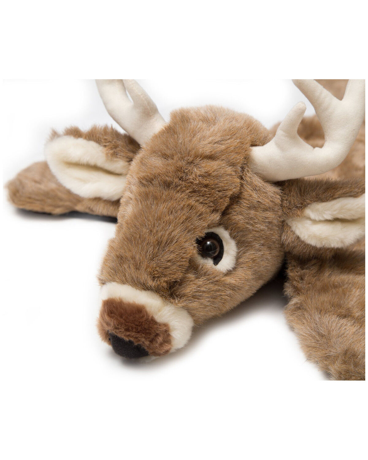 Image #2 - Carstens Home Large White Tail Deer Kids Animal Rug, Brown, hi-res
