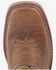 Image #5 - Smoky Mountain Men's Parker Performance Western Boots - Square Toe, Brown, hi-res