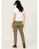 Image #3 - Carhartt Women's Force Relaxed Fit Ripstop Work Pants , Olive, hi-res