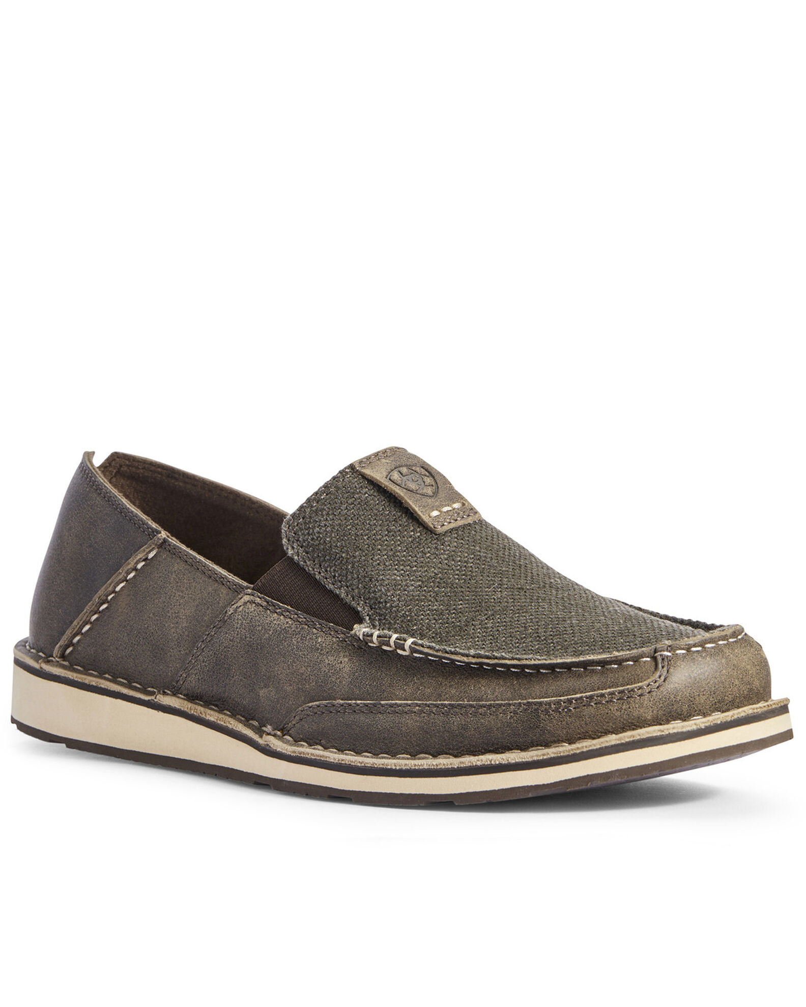 Ariat Men s Gray Noir Cruiser Shoes Moc Toe Sheplers