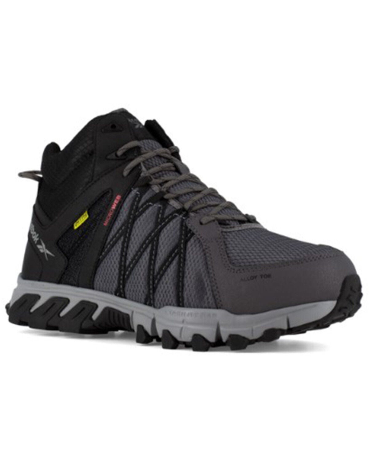 Reebok Women's Trailgrip Hiker Work Shoes - Alloy Toe, Grey, hi-res