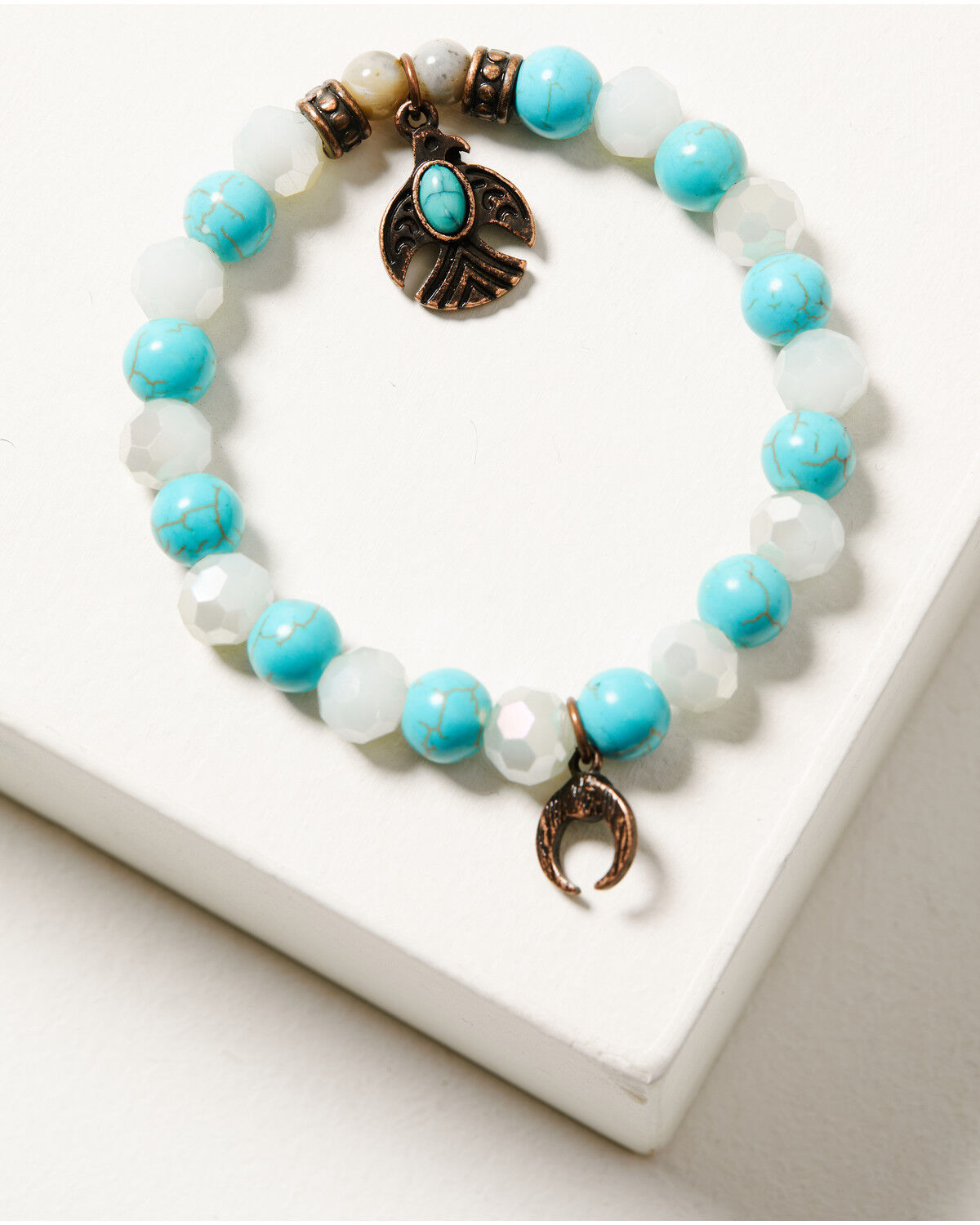 Image #2 - Shyanne Women's Mystic Skies Beaded Bracelet Set - 3-Piece, Rust Copper, hi-res