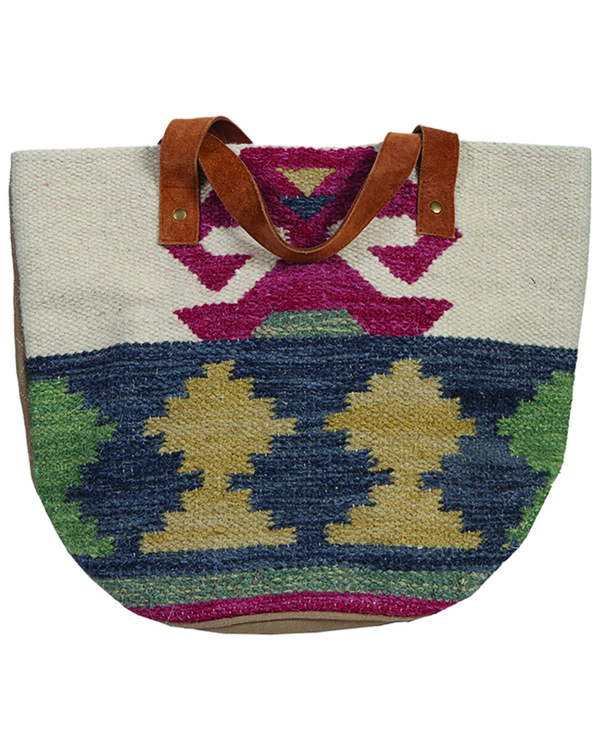 Image #1 - Scully Women's Southwestern Woven Handbag, Multi, hi-res