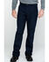 Image #1 - Ariat Men's FR M4 Duralight Ripstop Work Pants, Navy, hi-res