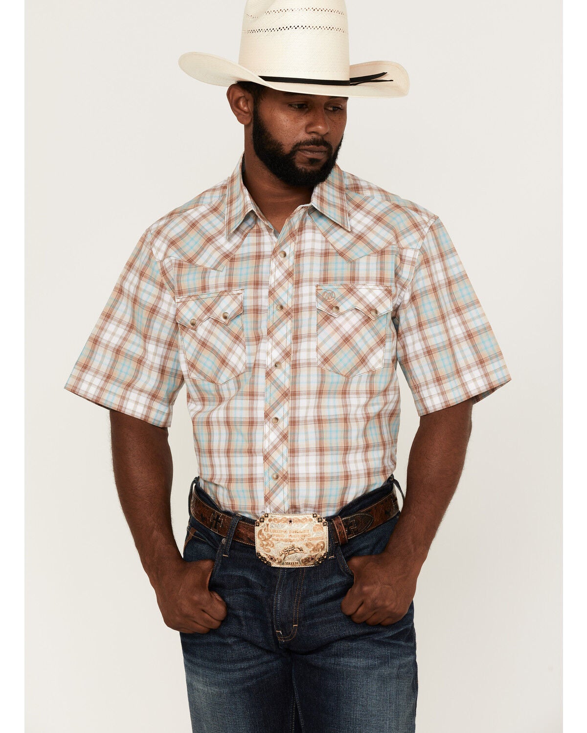 Men's Wrangler Short Sleeve Shirts 