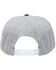 H Bar C Men's Bud Light Rubber Weld Logo Embroidered Ball Cap  , Heather Grey, hi-res