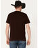 Image #4 - Cinch Men's Camp Yee-Haw Route 96 Sign Graphic T-Shirt, Burgundy, hi-res