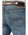 Image #4 - Ariat Men's M5 Hamilton Ray Medium Wash Straight Pro Series Performance Denim Jeans, Medium Wash, hi-res