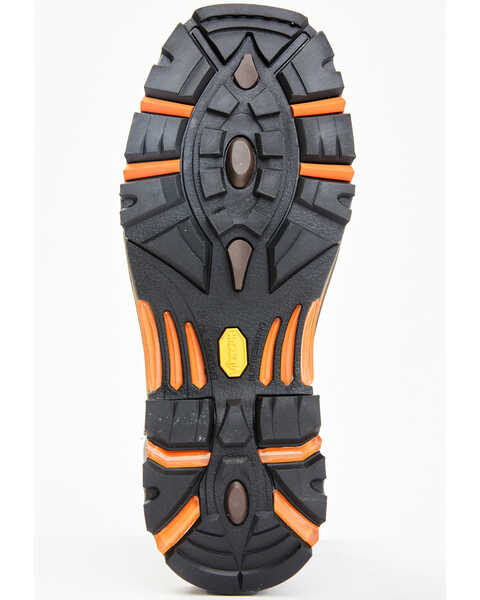 Image #7 - Cody James Men's Decimator Vibram Lace-Up Work Boots - Composite Toe , Brown, hi-res