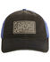Image #1 - Rock & Roll Denim Men's Rubber Logo Patch Baseball Cap, Black, hi-res