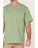 Image #3 - Hawx Men's Solid Loden Force Heavyweight Short Sleeve Work Pocket T-Shirt , Loden, hi-res