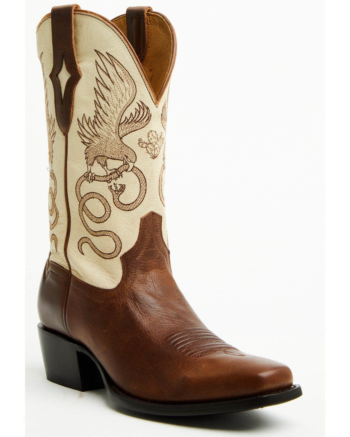 Image #1 - Moonshine Spirit&reg; Men's Oden Western Boots - Square Toe, Coyote, hi-res