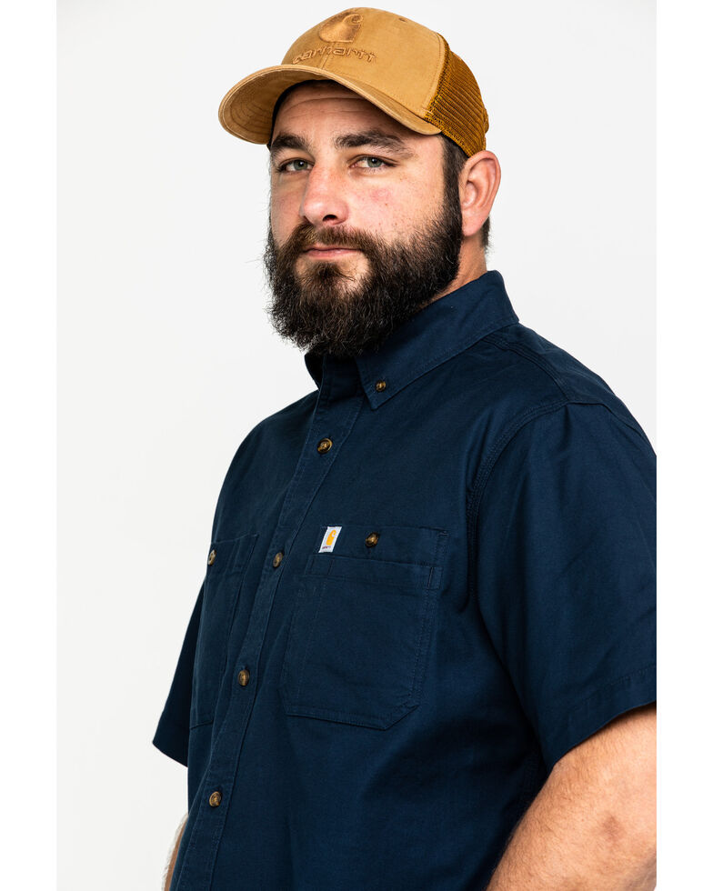 carhartt men's rugged professional short sleeve work shirt