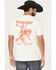 Image #1 - Wrangler Men's Cowboy Logo Short Sleeve Graphic T-Shirt, Off White, hi-res