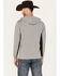 Image #4 - Kimes Ranch Men's Ninja Hood Tech Logo Long Sleeve T-Shirt, Heather Grey, hi-res