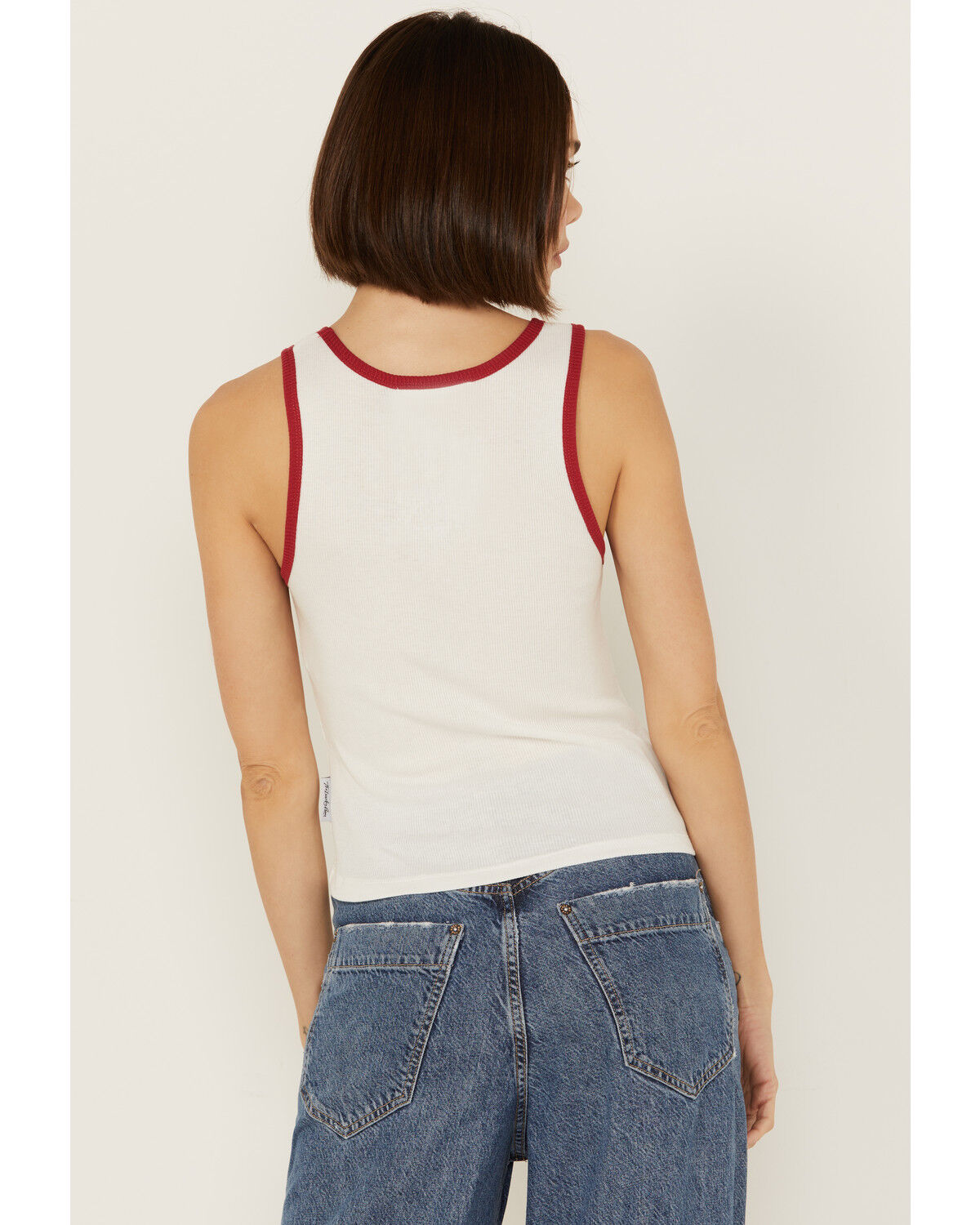 Image #4 - The Laundry Room Women's Country Girl Cropped Graphic Tank, White, hi-res