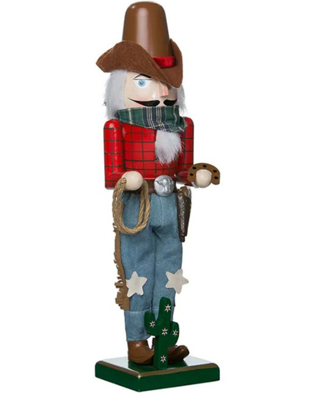 Image #2 - Kurt Adler 15" Cowboy Nutcracker , Multi, hi-res