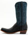 Lucchese Men's Two-Tone Cowhide Western Boots - Square Toe, Black, hi-res
