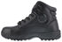 Image #4 - Iron Age Men's Ground Finish Work Boots - Steel Toe, Black, hi-res