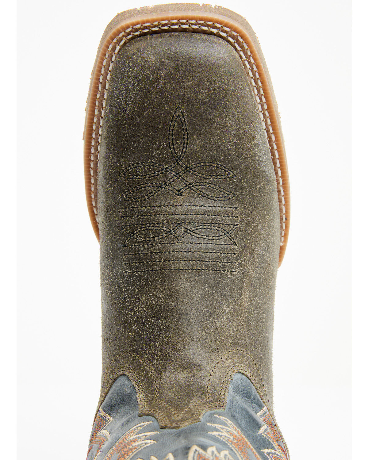 Image #6 - Laredo Men's Peete Western Boots - Broad Square Toe, Grey, hi-res