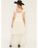 Image #5 - Shyanne Women's Lace Trim Midi Skirt, Cream, hi-res