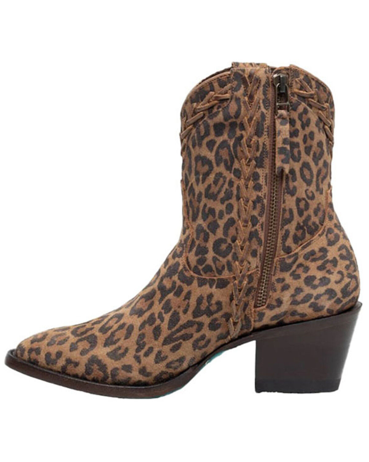Image #2 - Lane Women's Everyday Emma Fashion Booties - Round Toe, Leopard, hi-res
