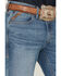 Image #2 - Ariat Men's M2 Prince Arcadia Medium Wash Relaxed Bootcut Stretch Denim Jeans - Big, Medium Wash, hi-res
