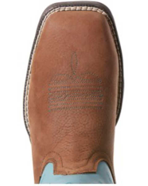 Image #4 - Ariat Women's Latico Pull On Work Boots - Composite Toe, Tan, hi-res