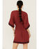 Image #4 - Shyanne Women's Embroidered Dolman Sleeve Dress, Brick Red, hi-res