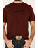 Levi's Men's Crimson Batwing Logo Graphic T-Shirt , Dark Red, hi-res