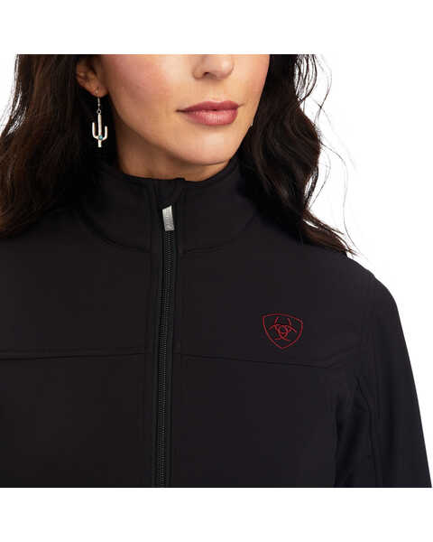 Ariat Women's Rosa Team Softshell Jacket - Plus, Black, hi-res
